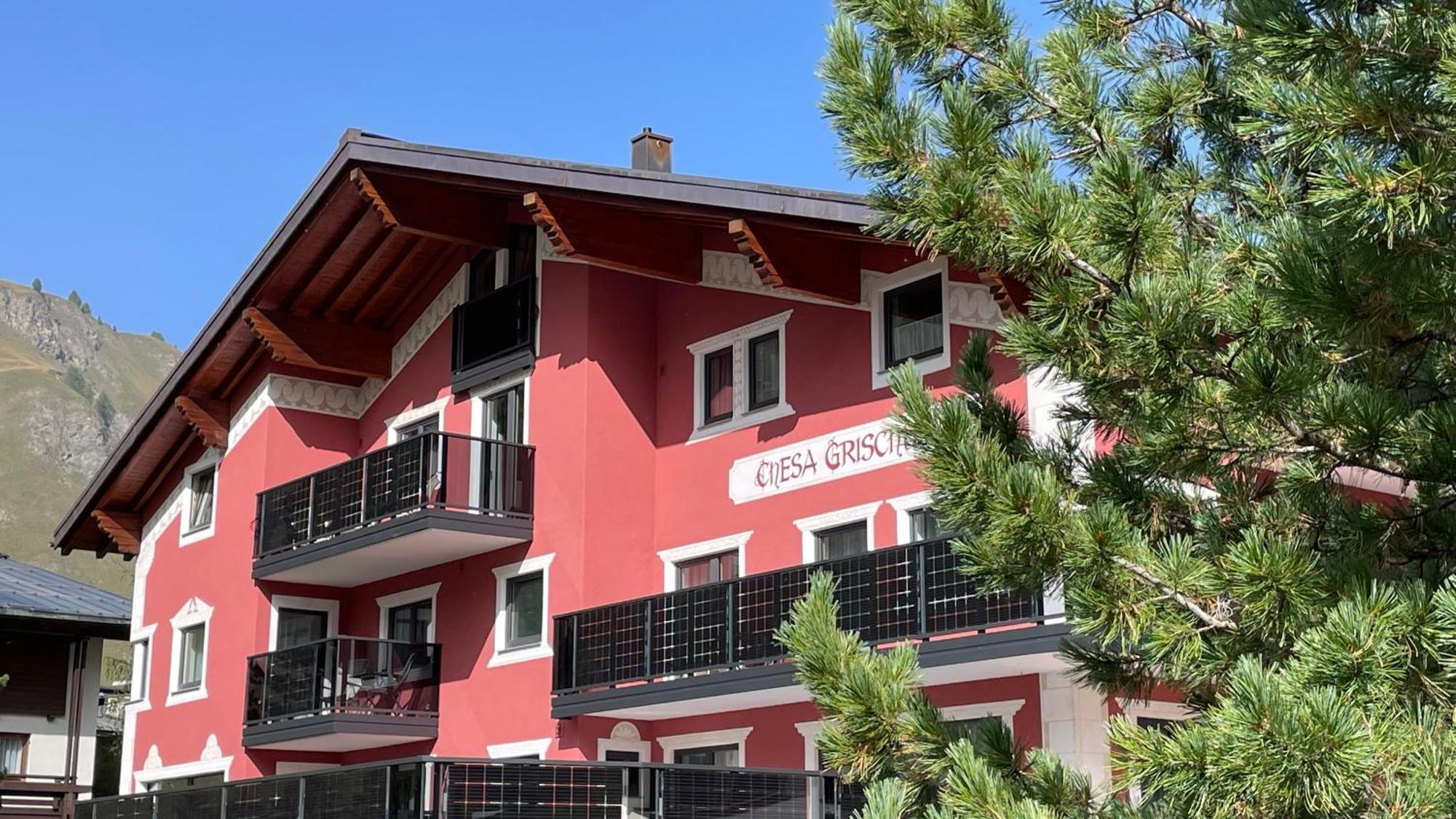 Aparthotel Grischuna Samnaun Buitenkant foto